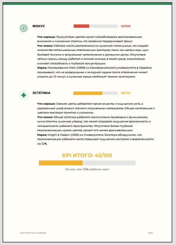 Факторный разбор